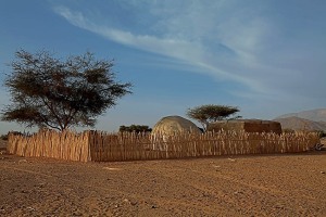 Campo tendato di una famiglia Tuareg, Deserto del Ténéré, Valle dello Zagado, Niger 2020